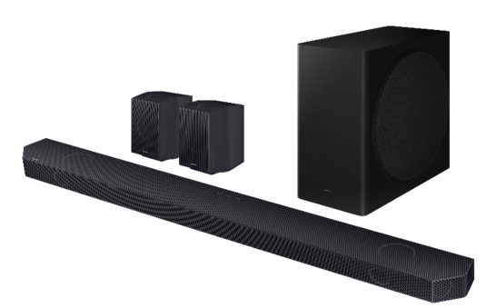 Samsung 9.1.4 ch/ Wireless Dolby ATMOS Soundbar + Rear Speakers 2024 (HW-Q930D/XT)